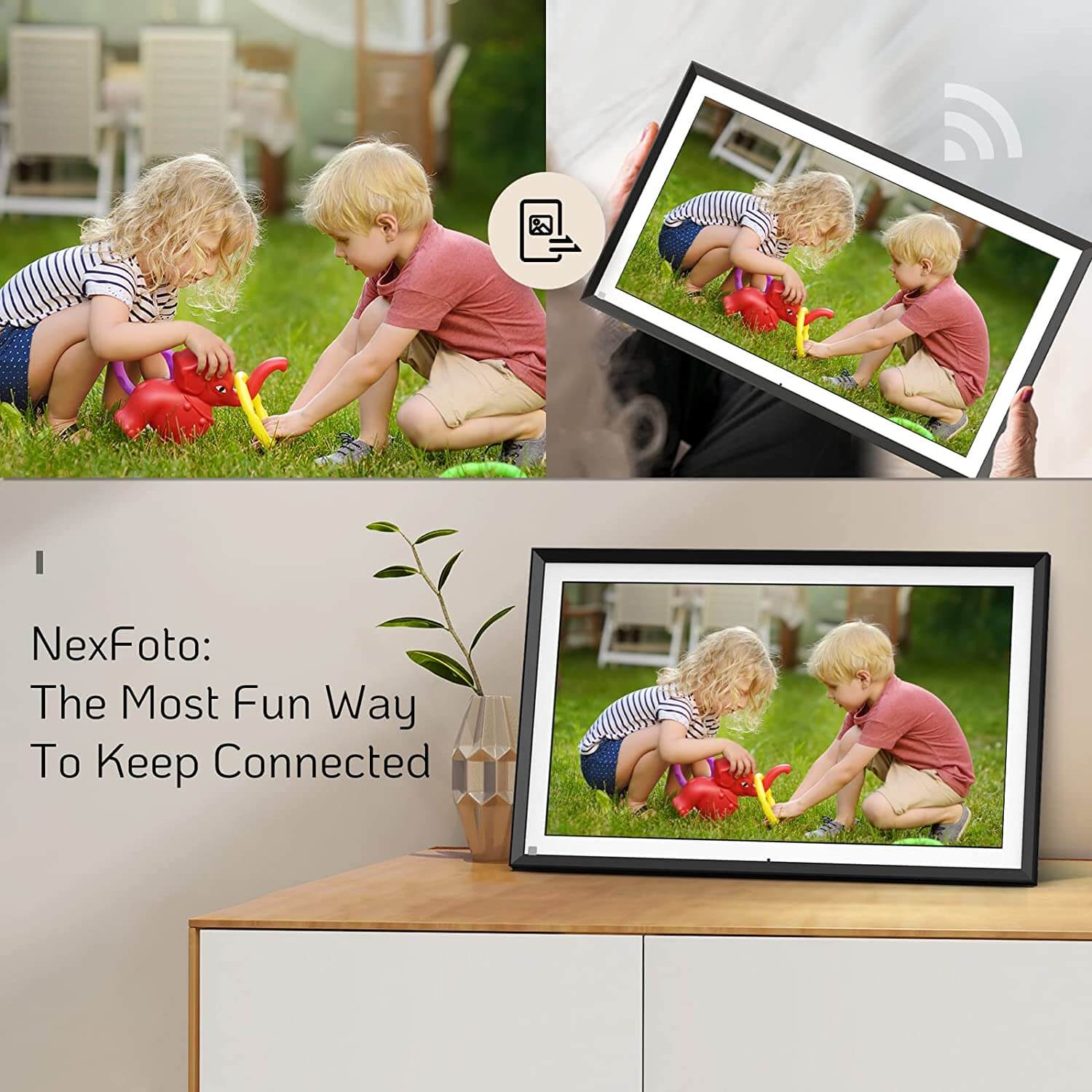 ELITE PRO 16 CLASSIC 15.6" FHD DIGITAL PICTURE FRAME