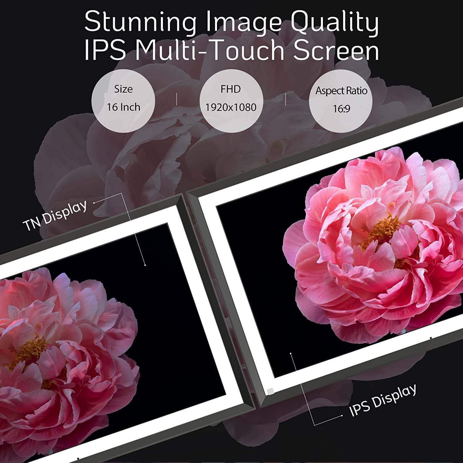 ELITE PRO 16 CLASSIC 15.6" FHD DIGITAL PICTURE FRAME
