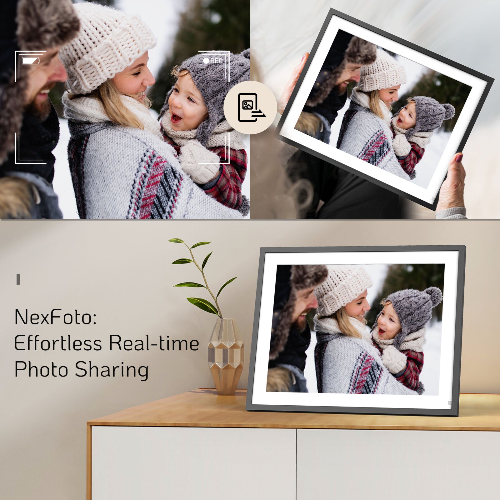 ELITE 17 CLASSIC 16.7" HD DIGITAL PICTURE FRAME