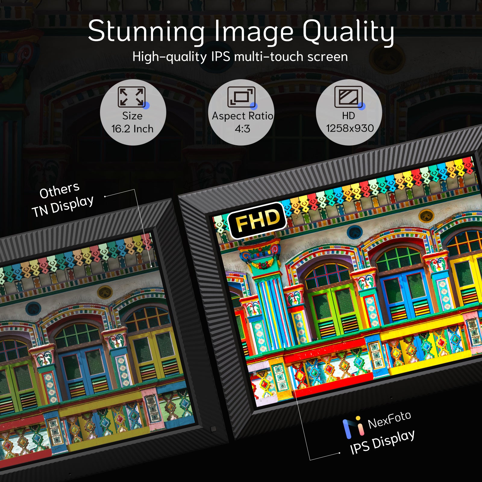 ELITE 16 MAX 16.2" HD DIGITAL PICTURE FRAME