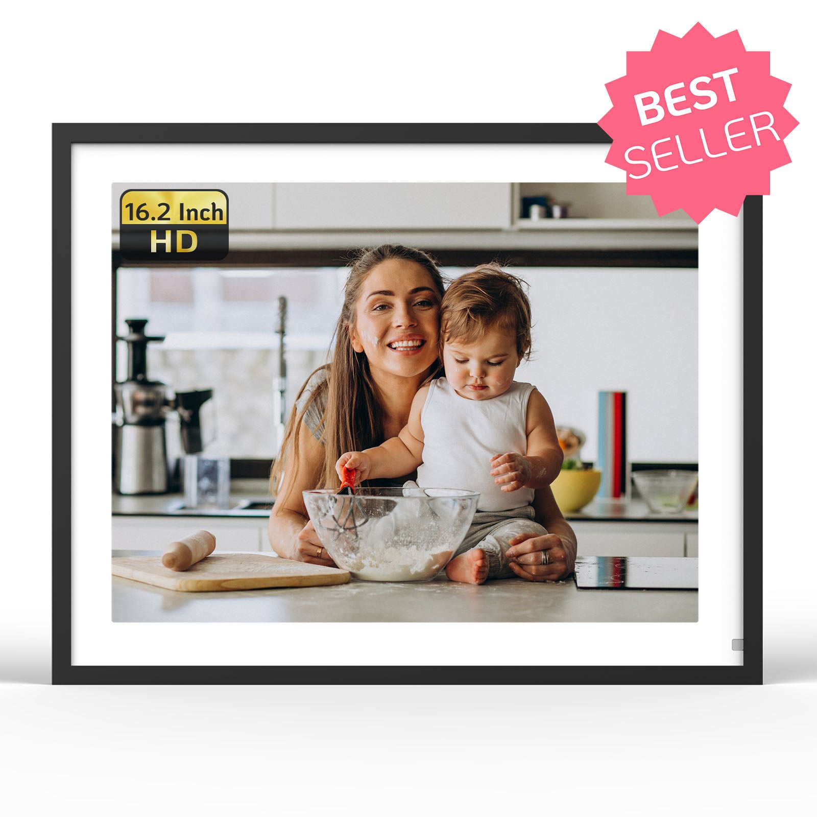 ELITE 16 CLASSIC 16.2" HD DIGITAL PICTURE FRAME