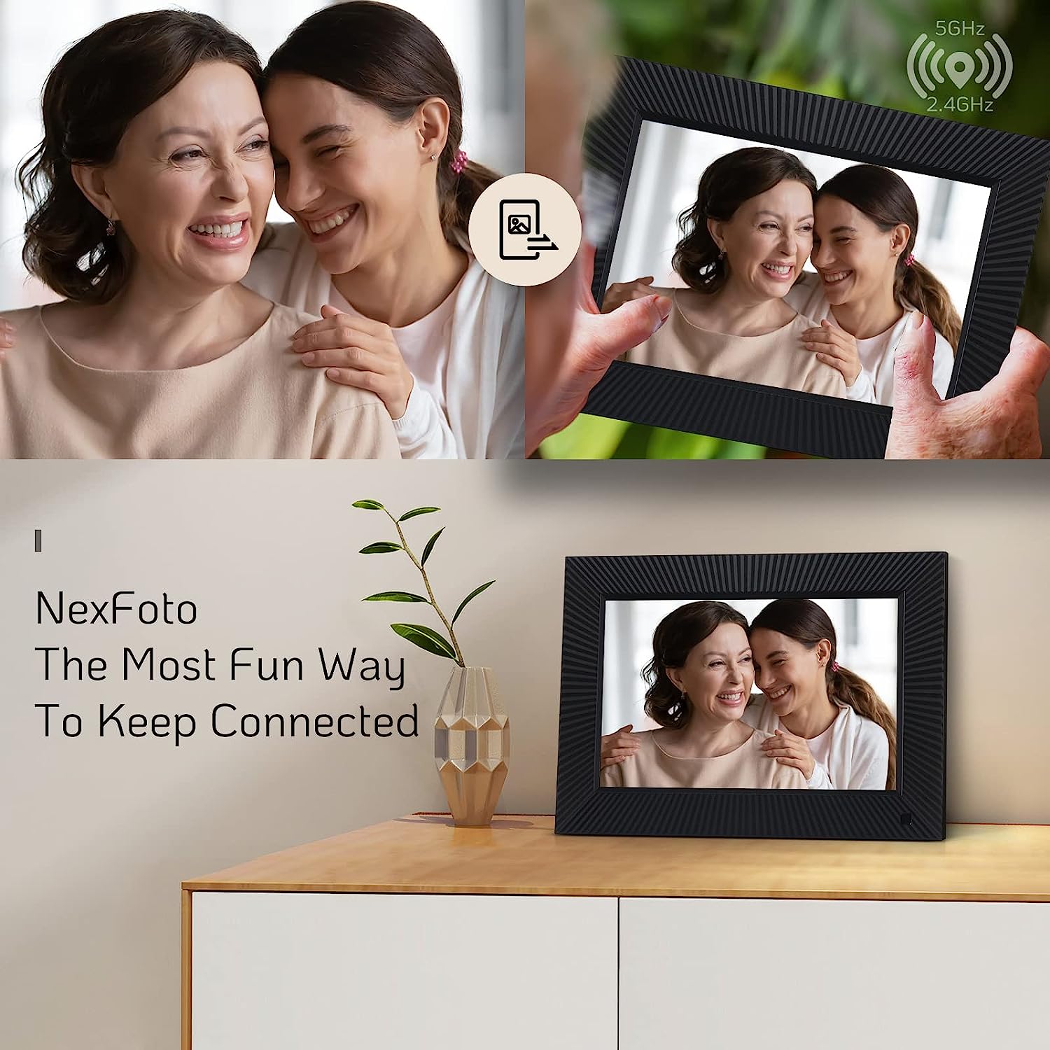 ELITE 10 10.1" HD DIGITAL PHOTO FRAME