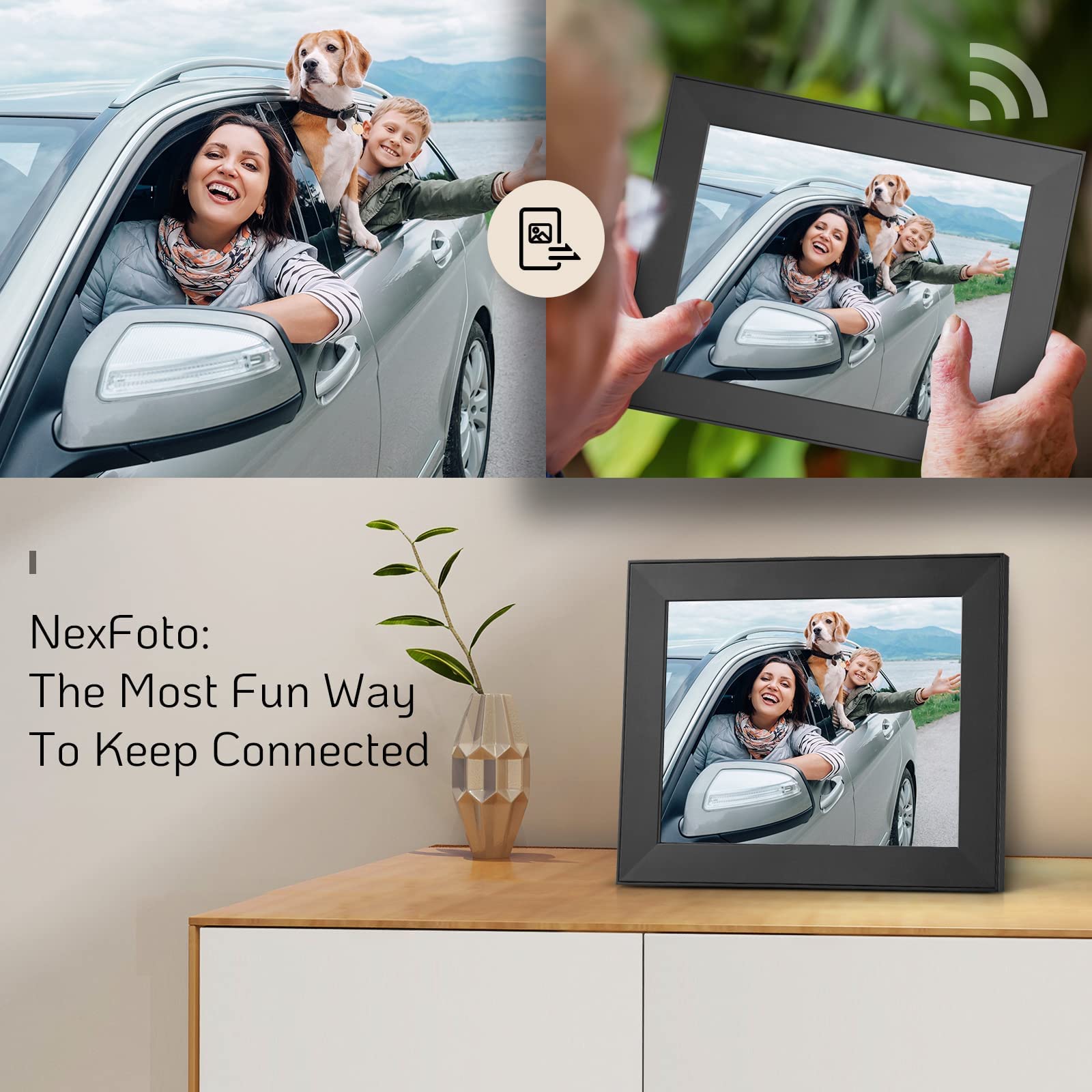 ELITE 9 9" XGA DIGITAL PHOTO FRAME