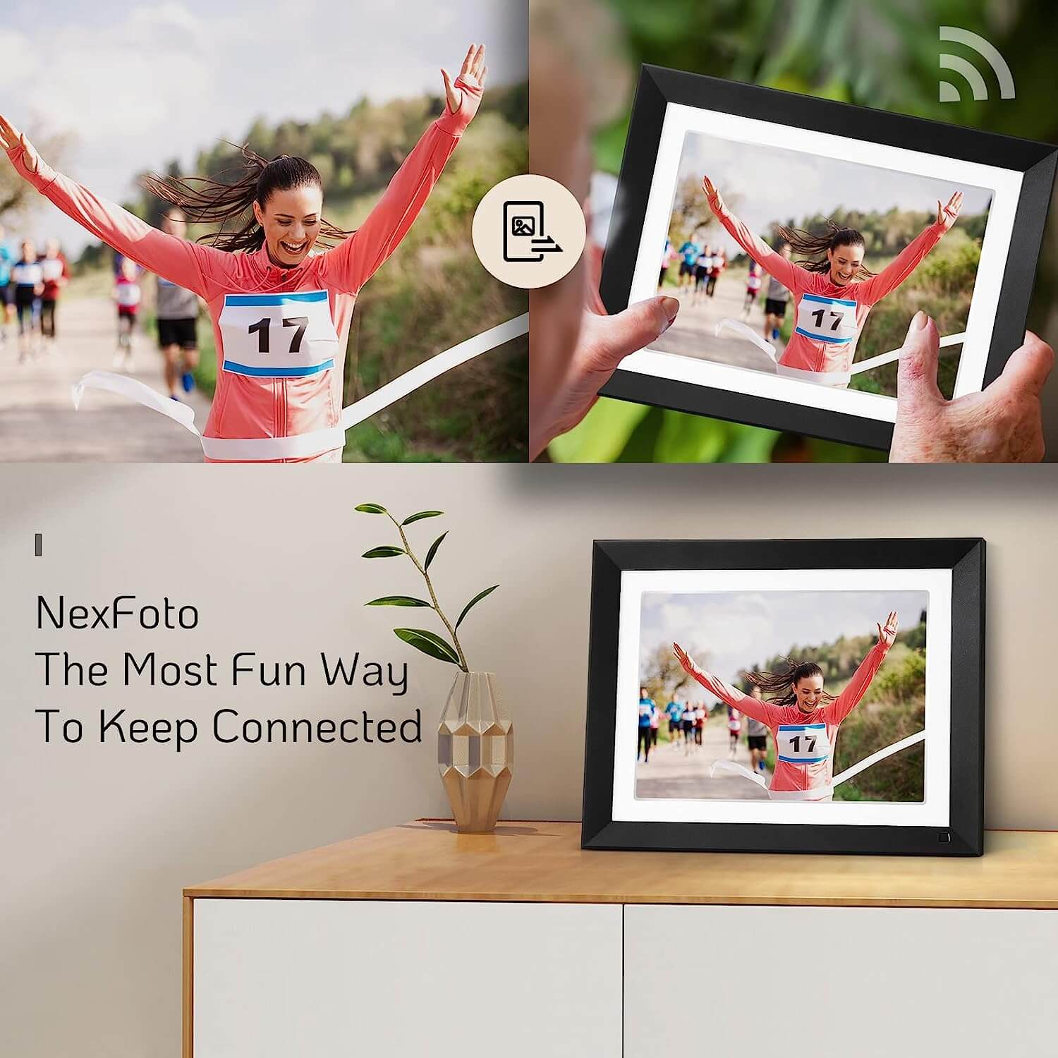 ULTRA 2K 11 11" 2K DIGITAL PHOTO FRAME