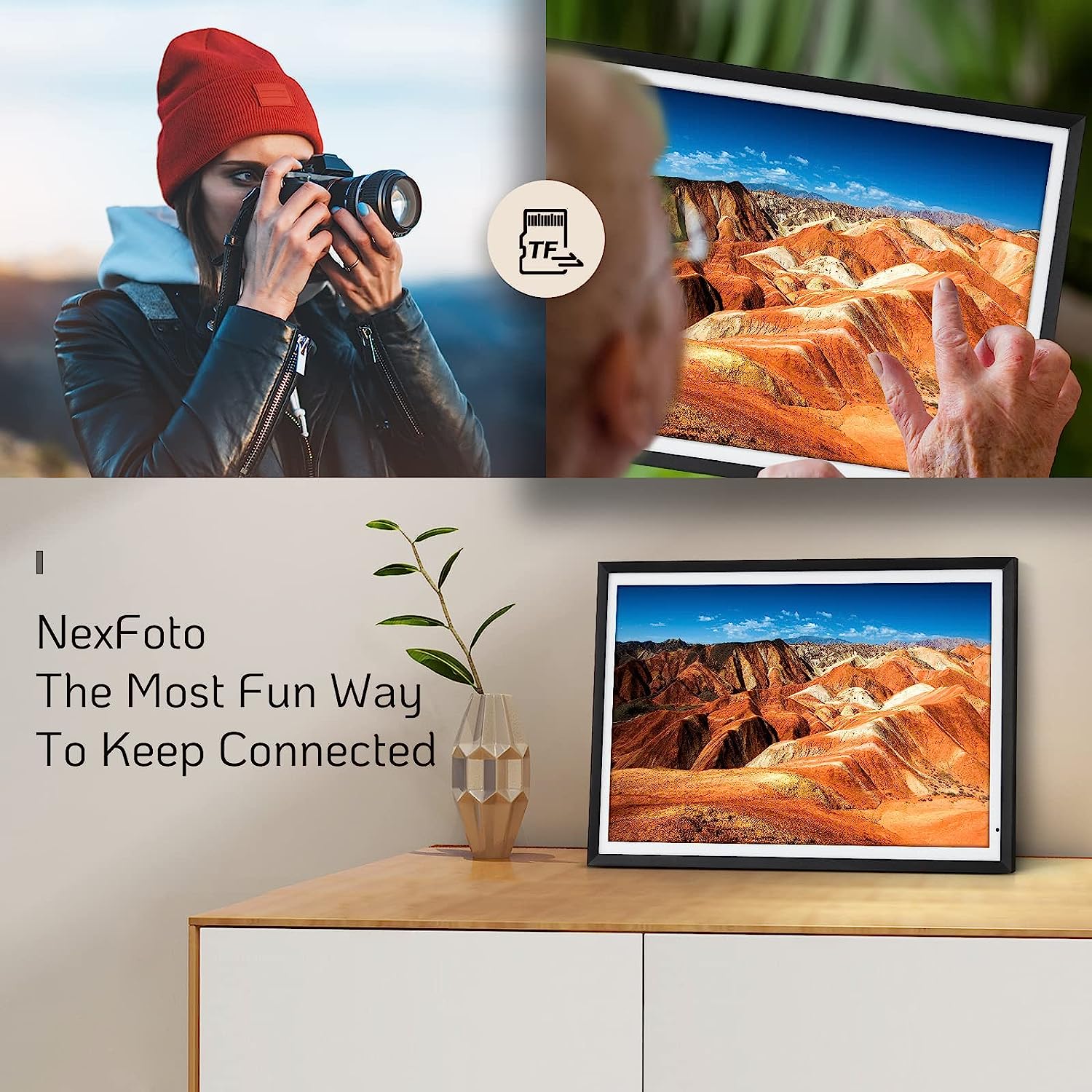 ULTRA 3K 14 13.5" 3K DIGITAL PICTURE FRAME