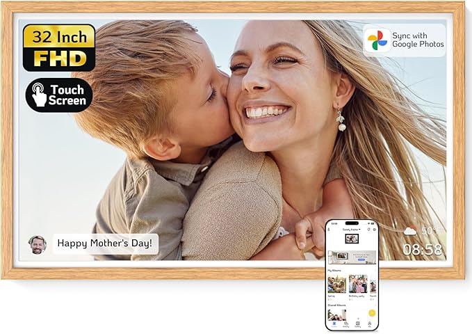 Classic Pro 32 Wood | 32" FHD Light Wood